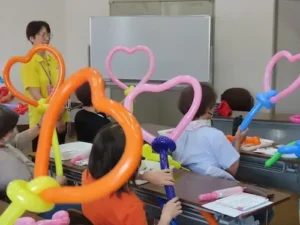 ひたちなか市　ボランティア担い手養成講座　バルーンアート講座