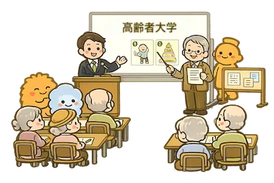 ひたちなか市高齢者大学のイメージ