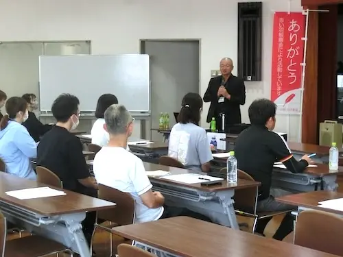 ひたちなか市「はじめての災害ボランティア講座」の様子　総合福祉センター