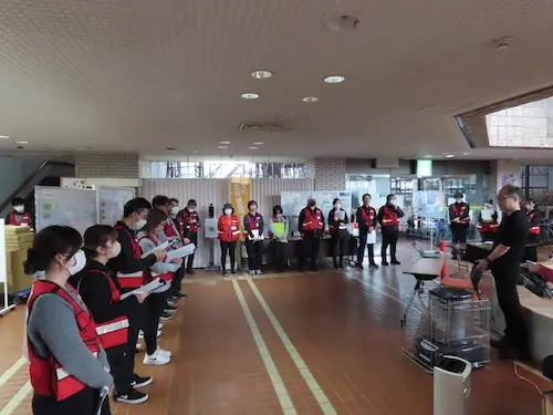 ひたちなか市「災害ボランティアセンター設置運営訓練」の様子　総合福祉センター2026