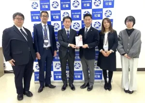 ロジスティード東日本様より福祉車両をご寄贈いただきました＠ひたちなか市