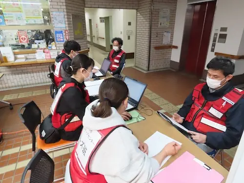 ひたちなか市の災害支援体制強化へ。設置・運営訓練と初動対応研修を実施の様子