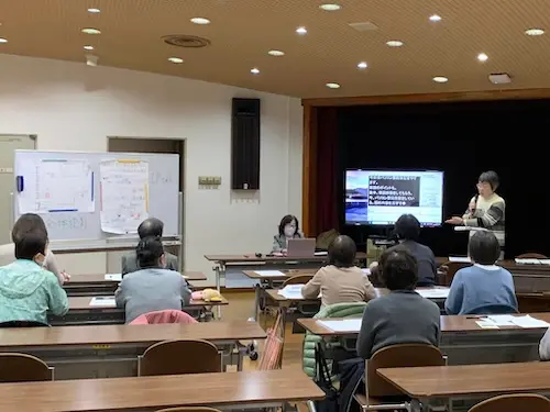 ひたちなか市　要約筆記講座の様子