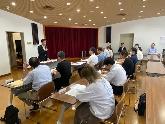 ひたちなか市共同募金委員会 第2回運営委員会の様子