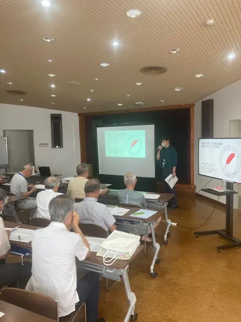 ひたちなか市で開催された共同募金ボランティア活動説明会の様子